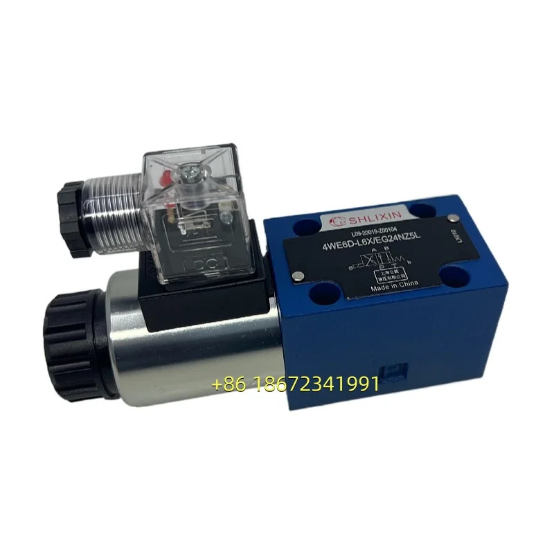 4WE6E-L6X/EG24NZ5L6D/G/J/H-L6X/EW220-50 솔레노이드 밸브 SHLIXIN