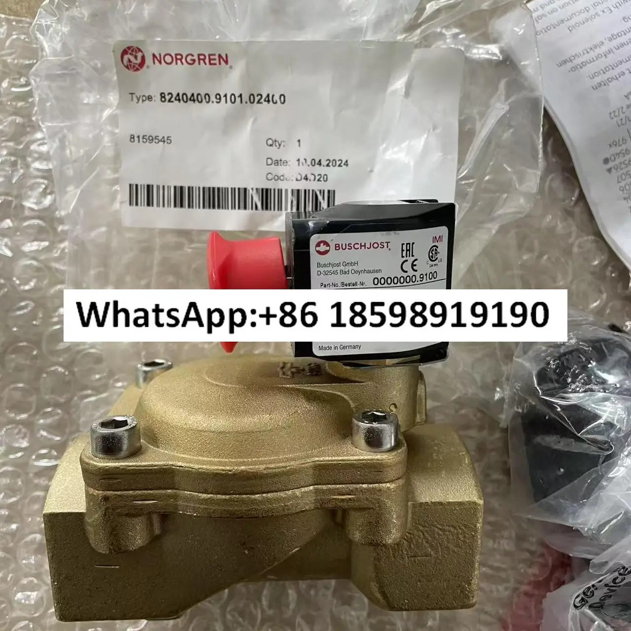 8240400 9101 02400 솔레노이드 밸브 G1 나사