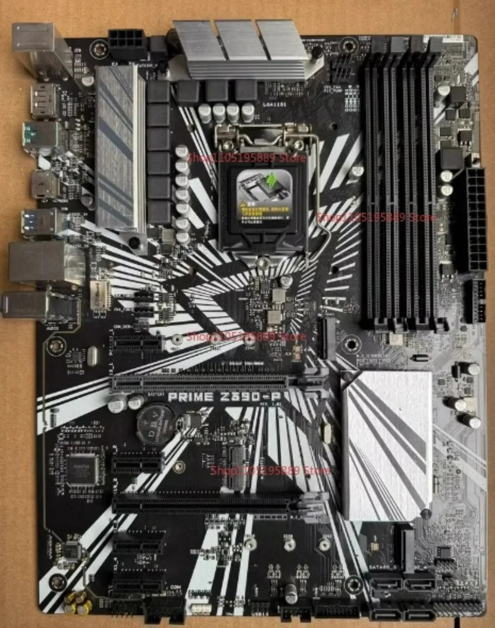 ASUS호환 Z390-P Lga1151메인보드는 8-대 프로세서 Ddr4 4를 지원하며 리퍼를 거쳤습니다.