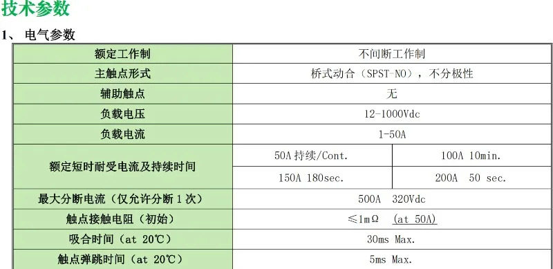 DK 저전압 DC 접촉기 엔지니어링 차량 EVD30A50A100A150A200A300A 코일 12V24
