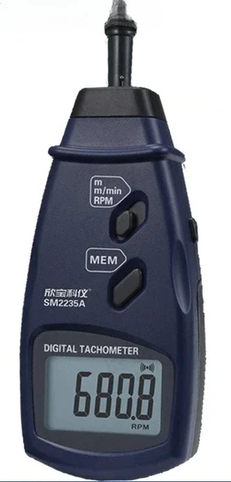 타코미터 SM2235A/SM6234E/SM6236plus는 라속도 길이를 측정