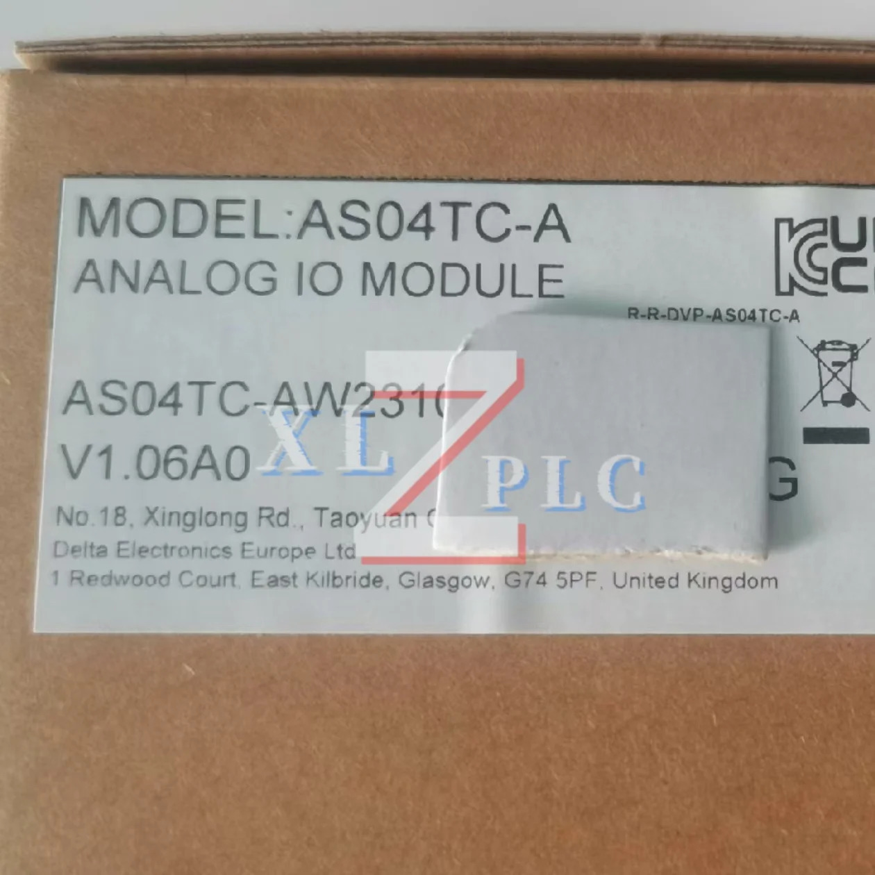 PLC 모듈 원본 AS04TC-A AS06RTD-A