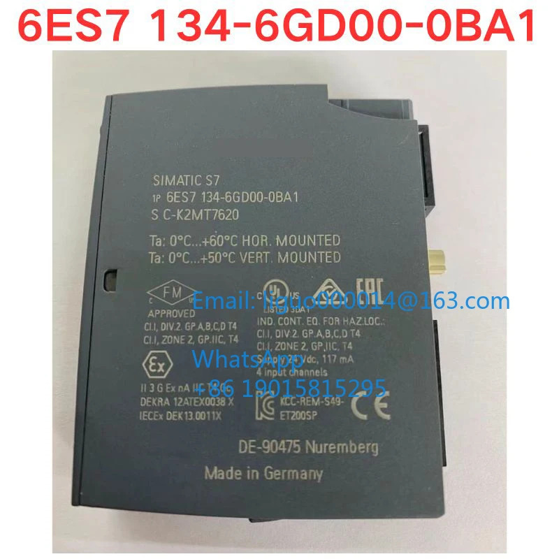 리퍼 6ES7 134-6GD00-0BA1 6ES7134-6GD00-0BA1 모듈 기능 확OK