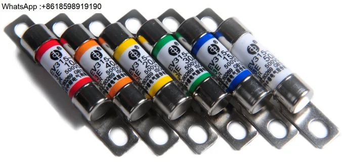 중용융 퓨즈 신에너지 자동차 전기 보험 EV315-L-M-3E15A30A40A50A500VDC