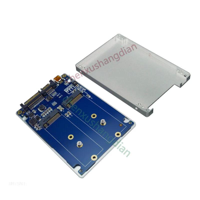 듀얼 NGFF to SATA3 어댑터 카드 M.2 USB3.0 그룹 RAID 2.5