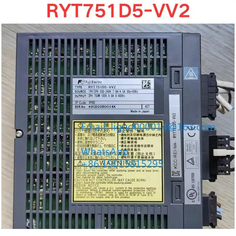 리퍼 RYT751D5-VV2 서보 드라이버 기능 확OK