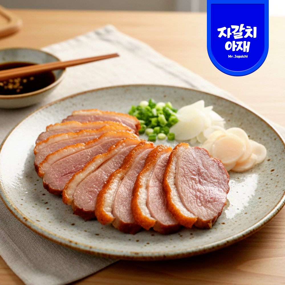 훈제오리 슬라이스 통오리완포 식자재 - 상품 이미지