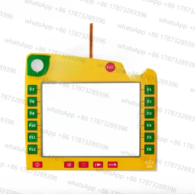 CCI200 HMI CCI 200 PLC CCI-200 터치스크린 전면 라벨 터치 패널