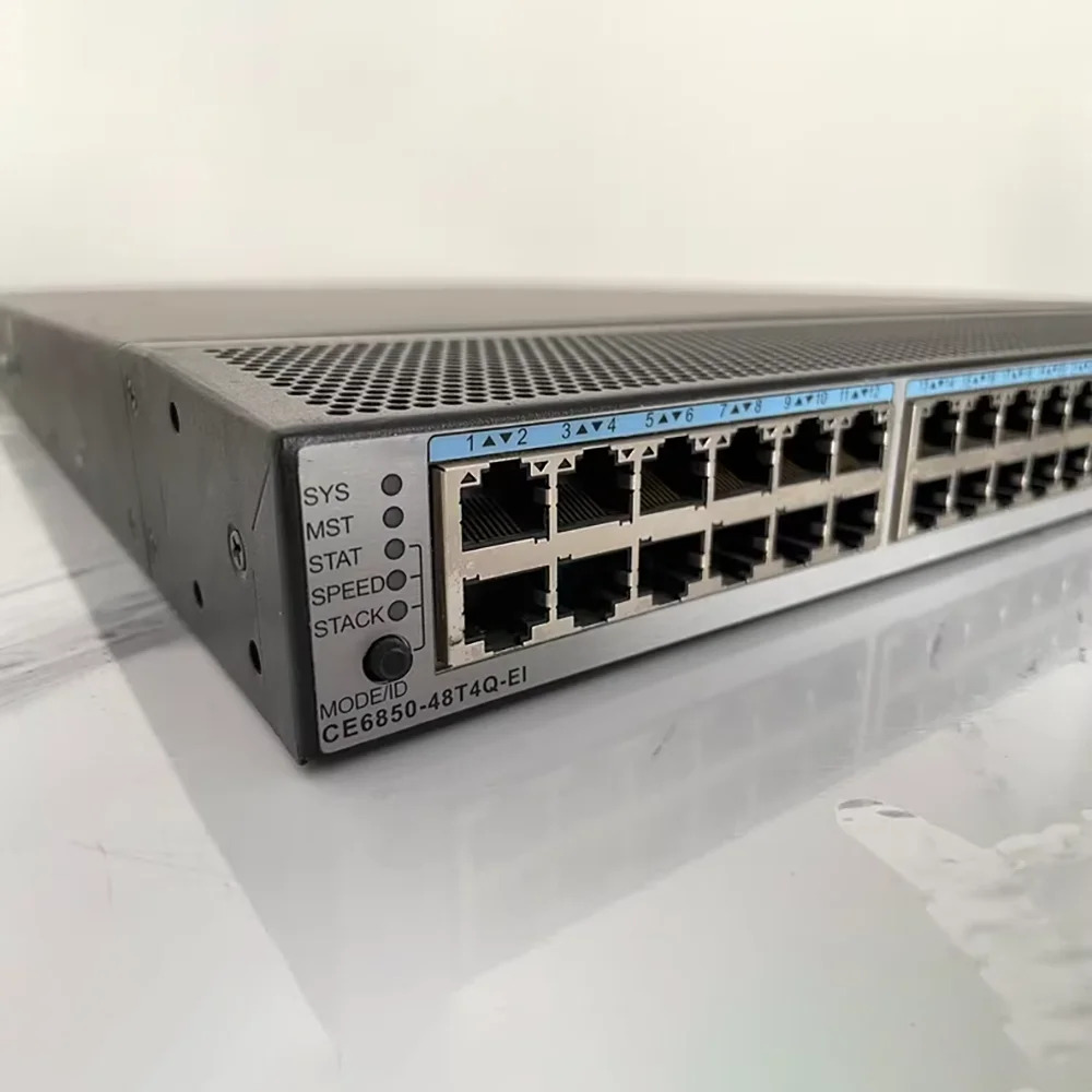 CE6850-48T4Q-EI 48포트 10G 전기 포트 4개 40G 코어 네트워크 스위치