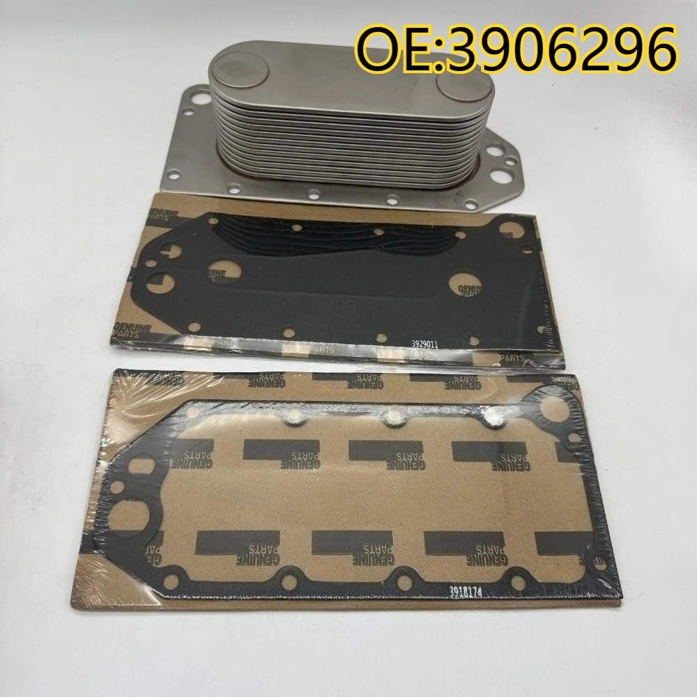 Cumm 6C 8.3C ISC QSC ISL 3974815 켓 세트 3906296 오일 쿨러 코어