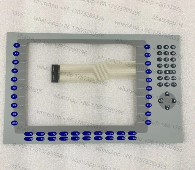 PanelView Plus 1250 2711P-RDB12C새 교체 호환 터치 패널 멤브레키패드