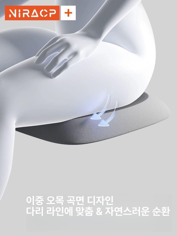 꼬리뼈 좌식 방석 허리 골반 통기성 시트쿠션 - 상세 이미지 5