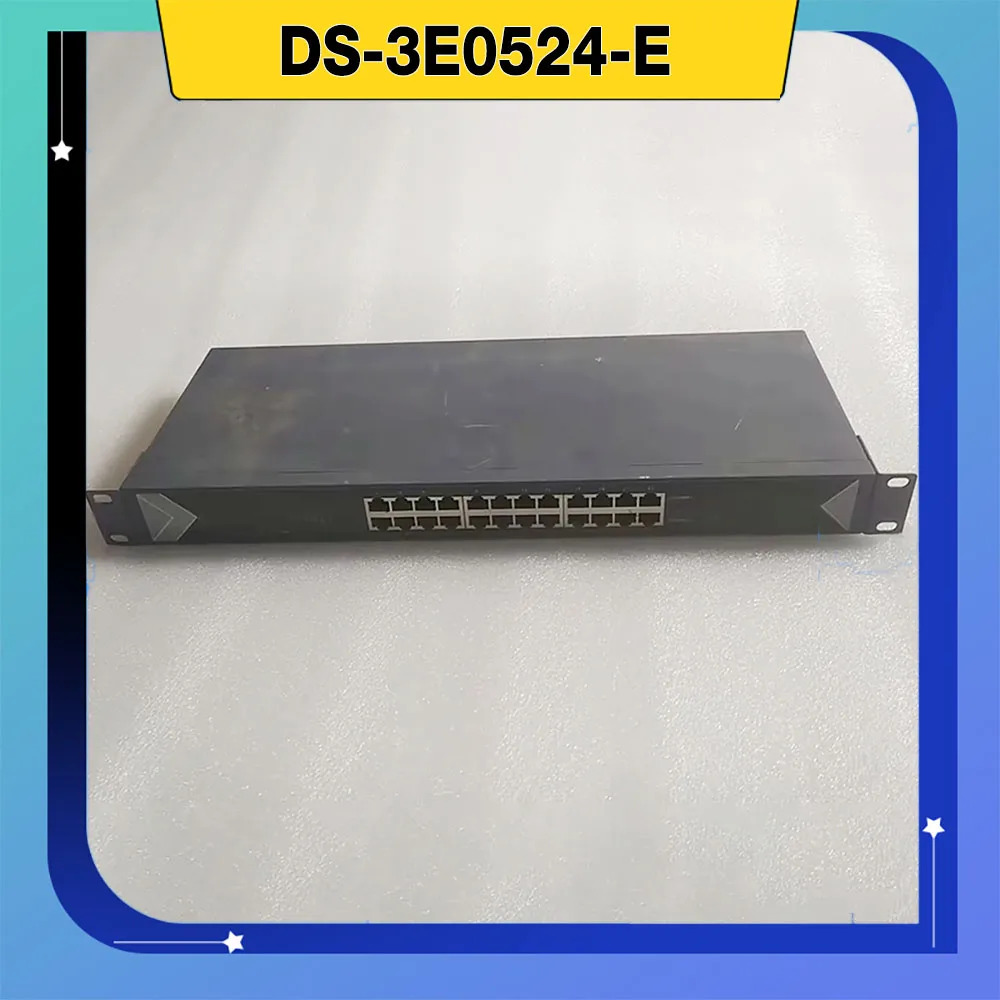 DS-3E0524-E 24포트 기가비트 랙 마운트 스위치