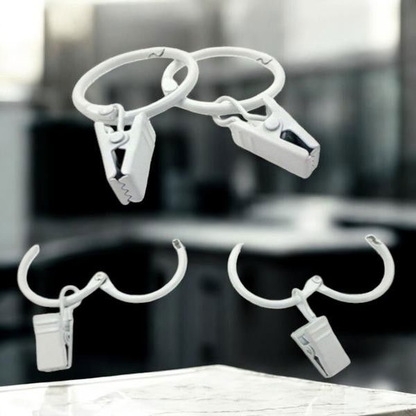 오픈형 커튼 집게 링 고리 커튼 링 부자재 다용도