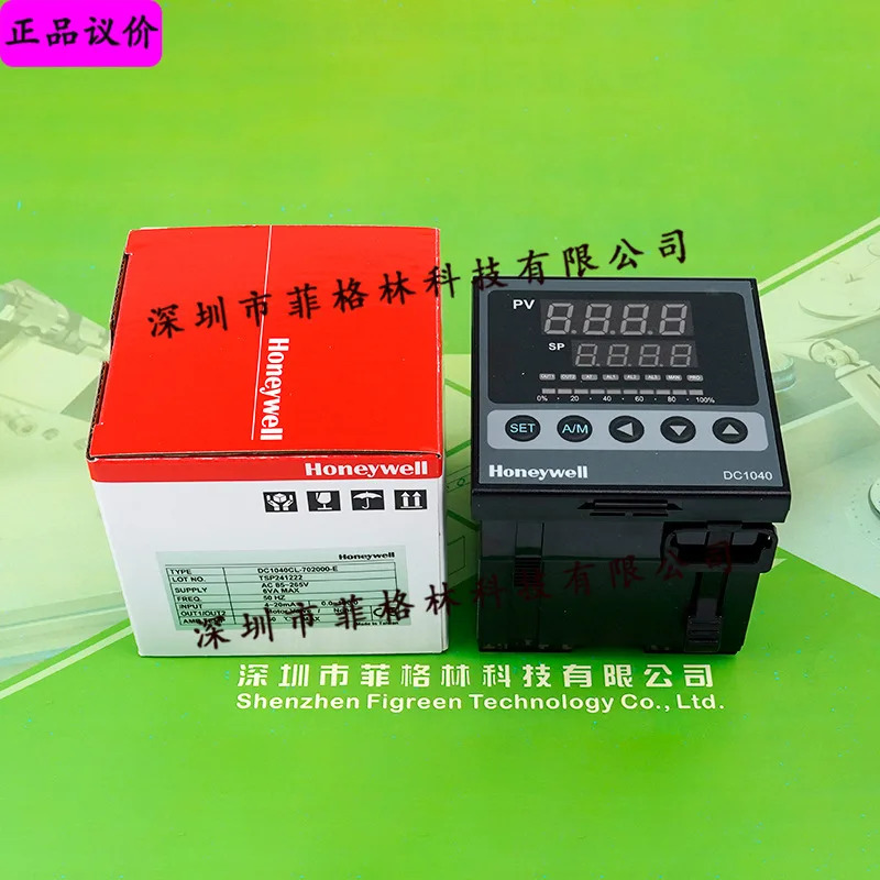 실제 DC1040CL-301000-E 하니웰 디지털 온도 조절기