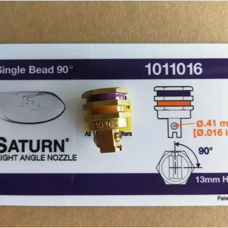 Nordson 멜트 기계 단일 구멍 측면 노즐 90 SING 1011011016