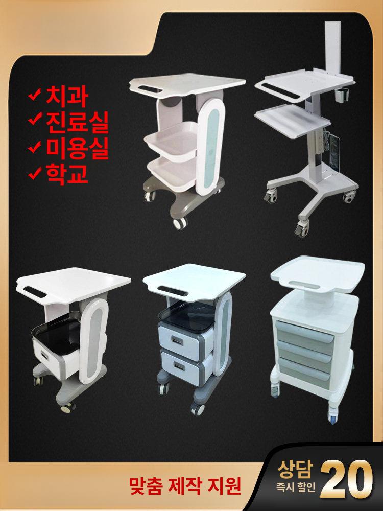 모니터 받침대 치과용 거치대 렉 선반 노트북 겸용 겸 다기능 3단 - 상세 이미지 3