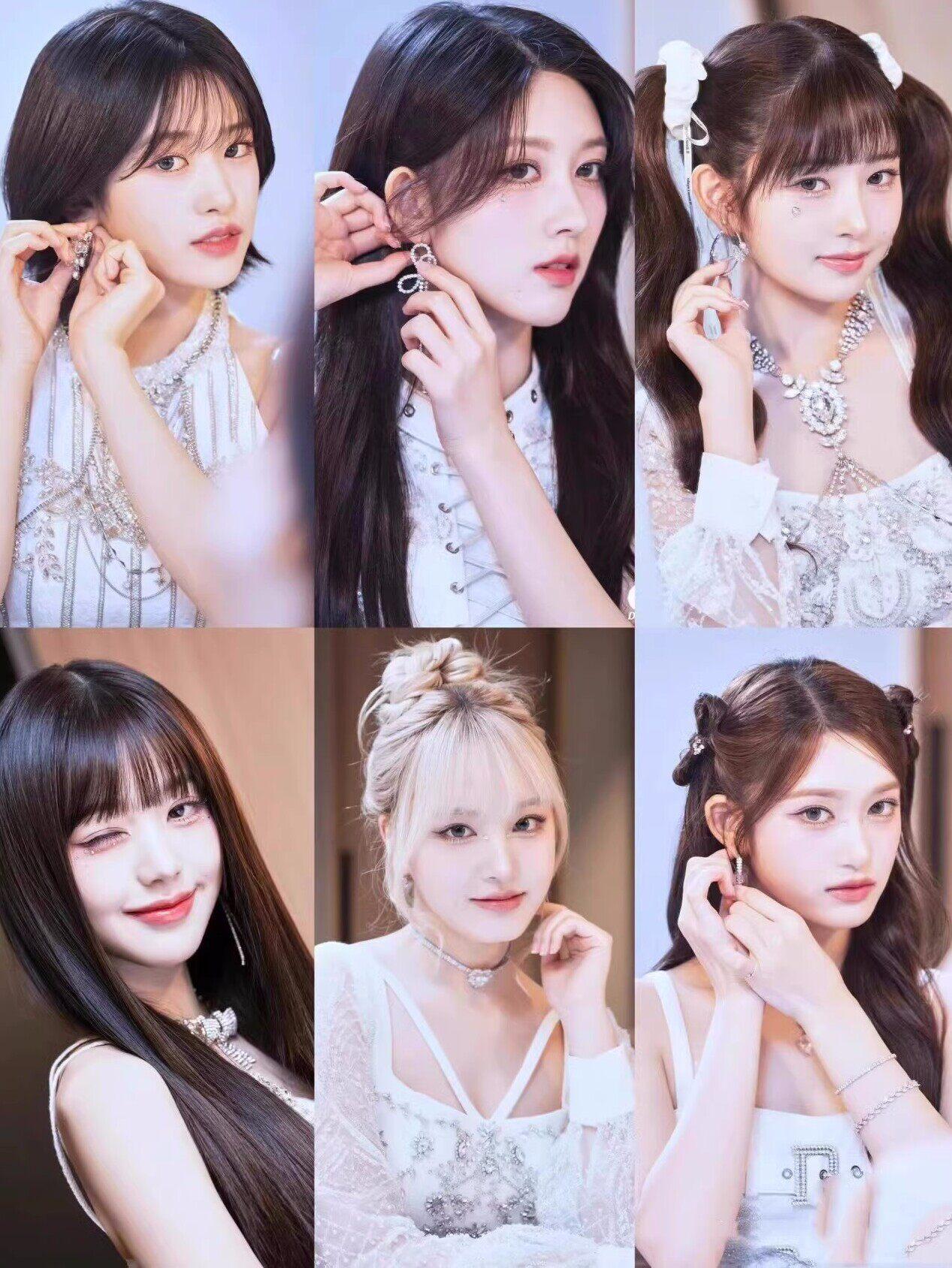 무대의상 IVE 스타일 원피스 아이돌 걸그룹 화이트 스타일 1 악세서리미포함 S - 상세 이미지 3
