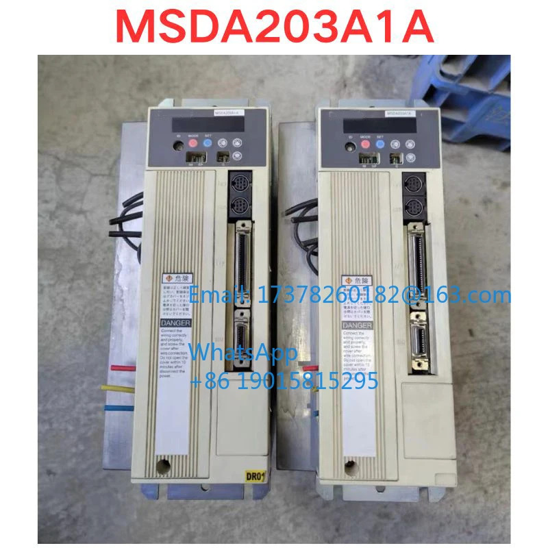 리퍼 MSDA203A1A 서보 드라이버 기능 확OK