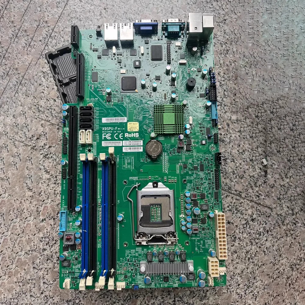 S-U-P-E-R-O X9SPU-F REV 1.01 산업제어 서버 마더보드용