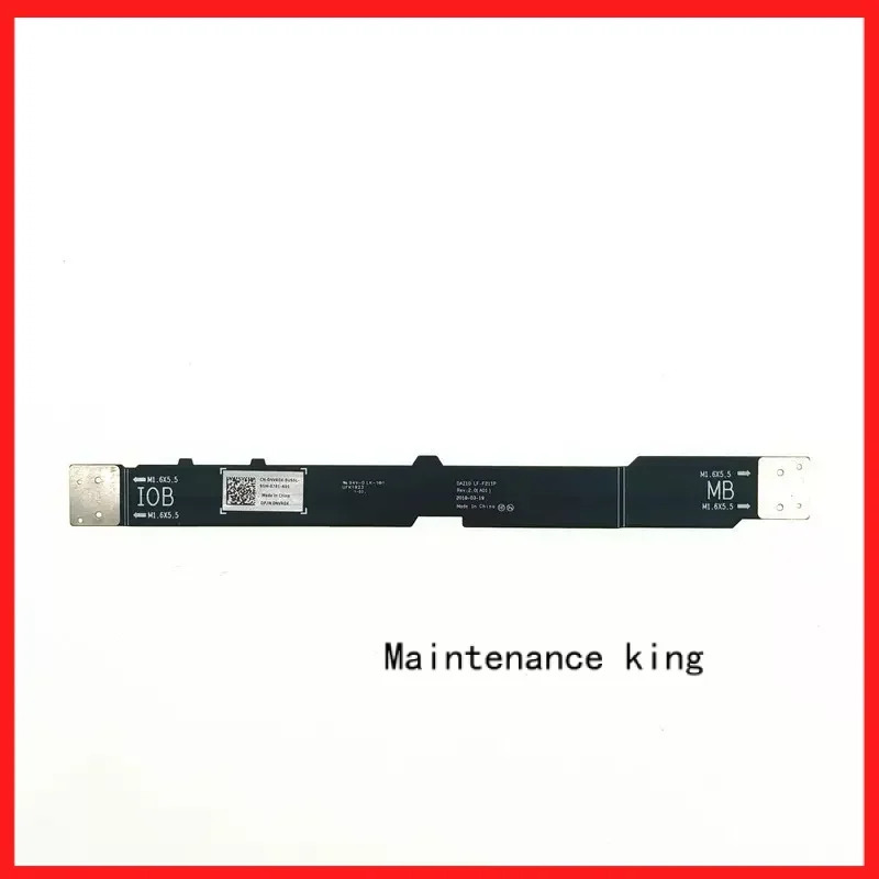 Dell XPS 15 9575 Precision 5530 2-in-1 LF-F211P 0NVR0X NVR0X새 노트북 IO 보드 커넥터 케이블