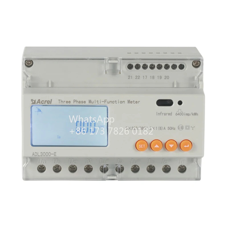 Acrel Din Rail 3상 스마트 에너지 미터 DTSD1352-C 태양광 발전 모니터링 제로 수출 장치