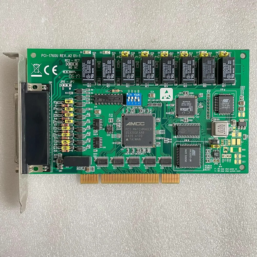 PCI-1760U REV.A2 8채널 릴레이 PCIE 데이터 수집 카드 절연 입력