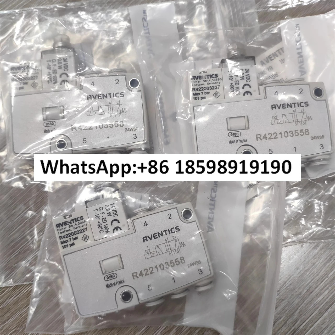 LS04 MXS 방향 밸브 R422103556 R422103558 원본
