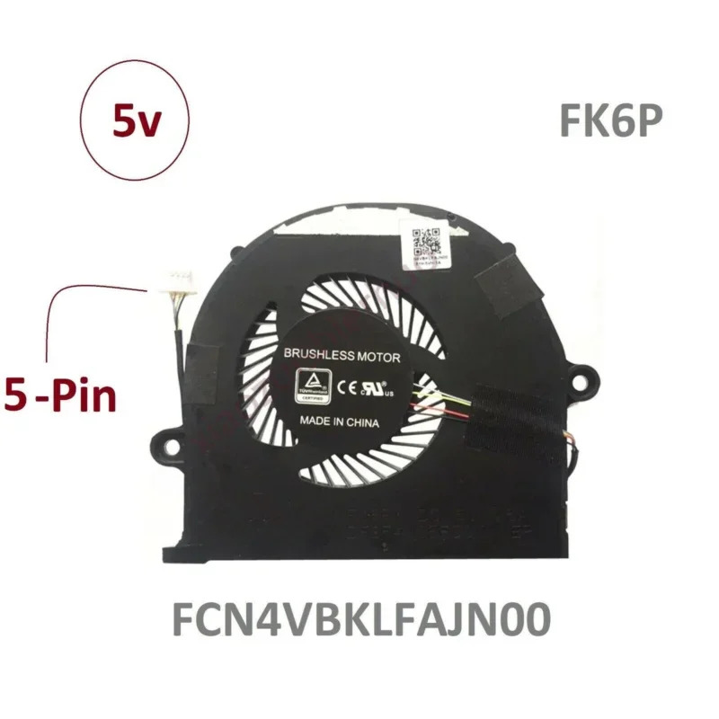 ASUS호환 ROG Strix FX503VD GL503VD GL703VD CPU 냉각팬 13NB0GQ0AP0201 DC5V