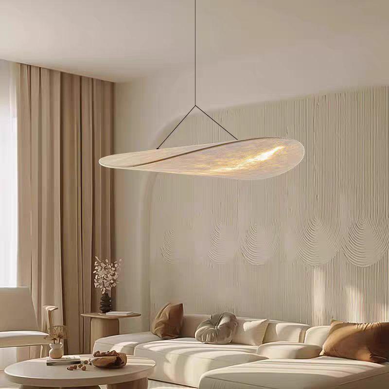 동양 실크 샹들리에 식탁 펜던트 400x120mm 120cm 3색 라이트 60w - 상세 이미지 4