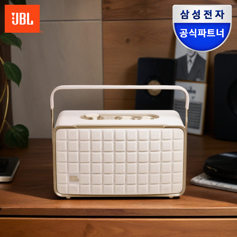 삼성전자 JBL 어센틱 300 블루투스 스피커 휴대용 무선 카페 매장 스탠드 옵션 블랙