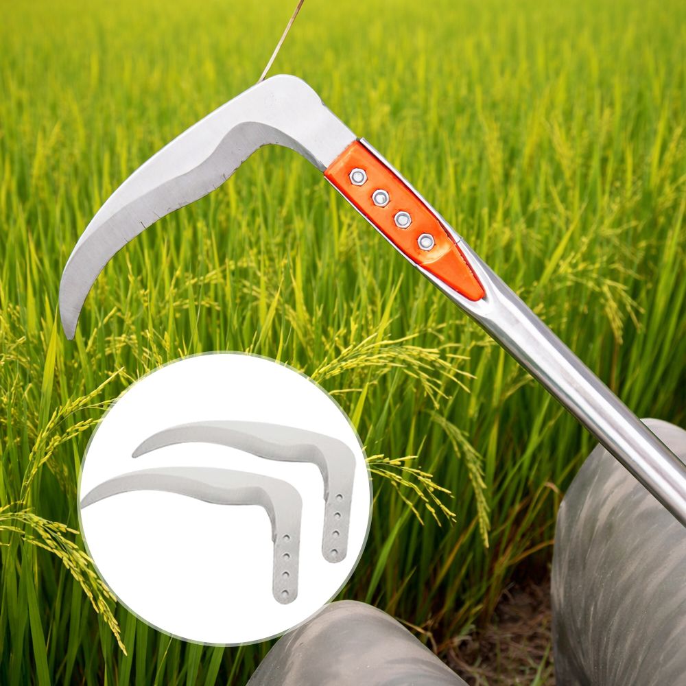 장대낫 조선낫 긴낫 정글낫 가지치기 풀베기 벌초낫 일반형칼날2개 제품 이미지