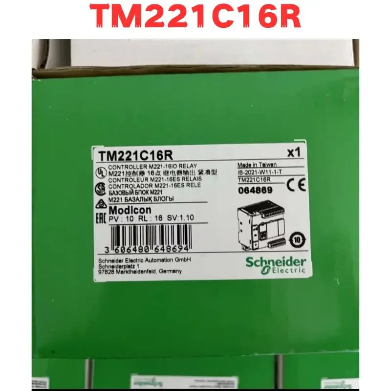 원본 TM221C16R PLC