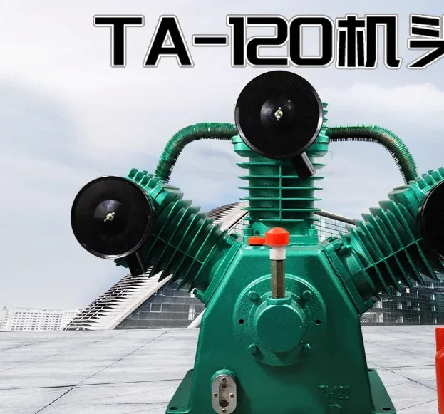 TA-120/100 에어 압축기 헤드 3 실린더 11/15KW 30kg 펌프 액세서리는 Fusheng