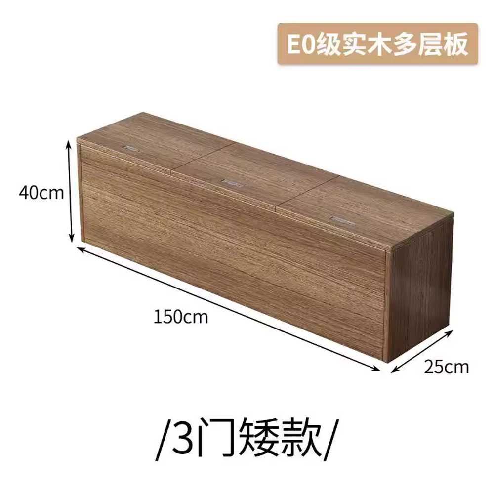 침대 틈새 수납장 침대옆 원목 침대협탁 보관 캐비닛 100x25x40cm 이미지 7