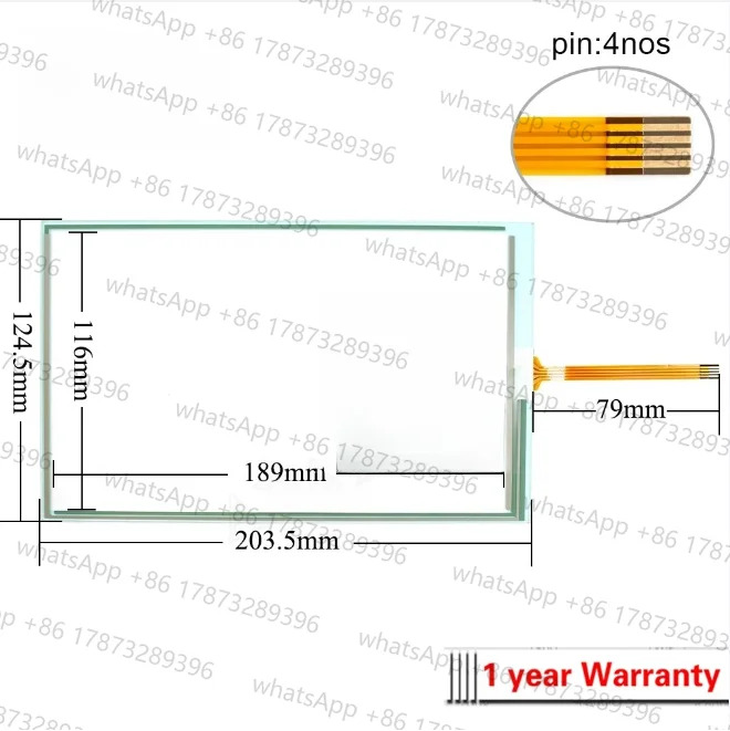 TP-3700S1 터치스크린 유리 패널 디지타이저 TP3700S1 TP-3700 S1 패널용