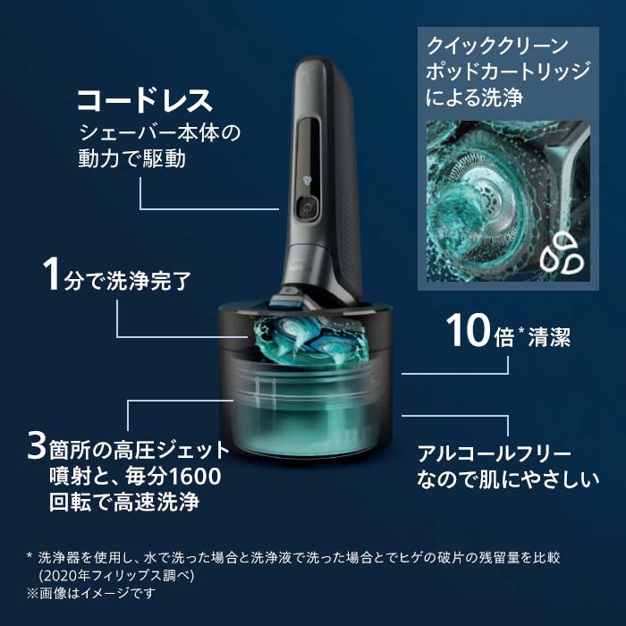필립스 퀵클린 세정액 포드 카트리지 세정기 QCP10 S5000 S7000 S9000 - 상세 이미지 4