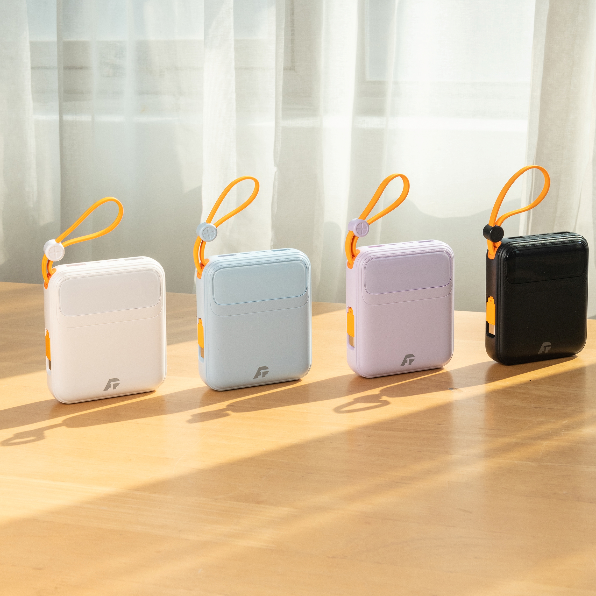 라이즈원 보조배터리 10000mah 고속충전 기내반입 여행용 일체형 휴대용보조배터리 이미지 4
