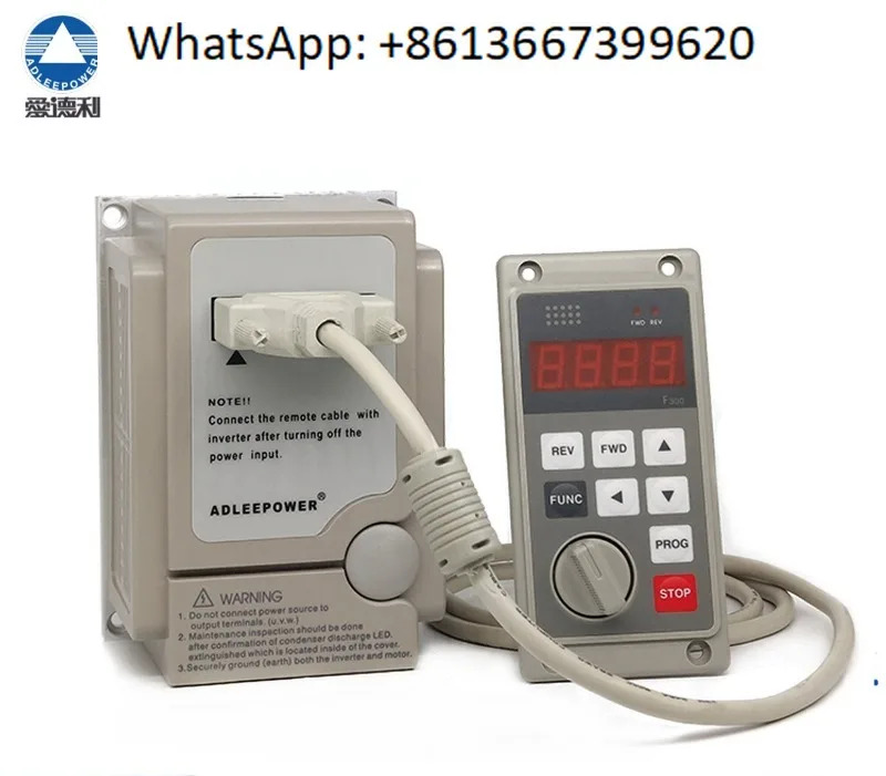AS2-107R 단상 220v 인버터 0.75KW 모터 속도 컨트롤러