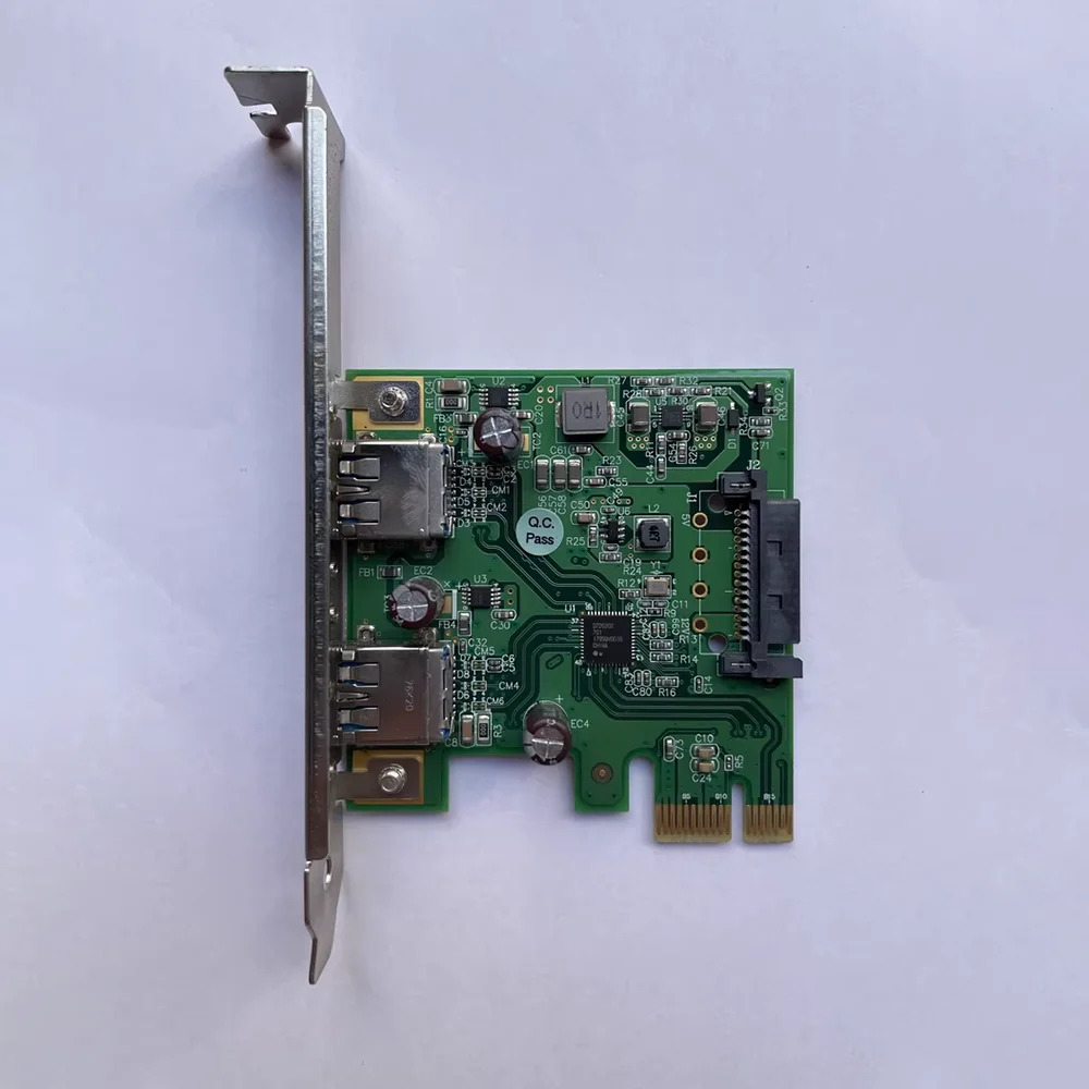 2채널 산업카메라 이미지카드 U3-PCIE1XG205 Rev1.1