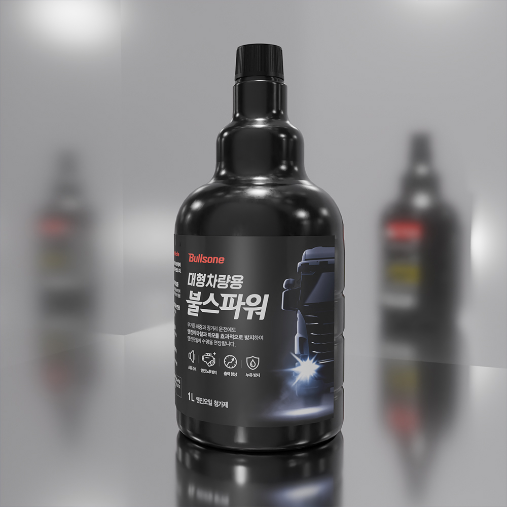 [불스원]대형차량용 대용량 불스파워 엔진코팅제 오일첨가제 1L - 상세 이미지 3
