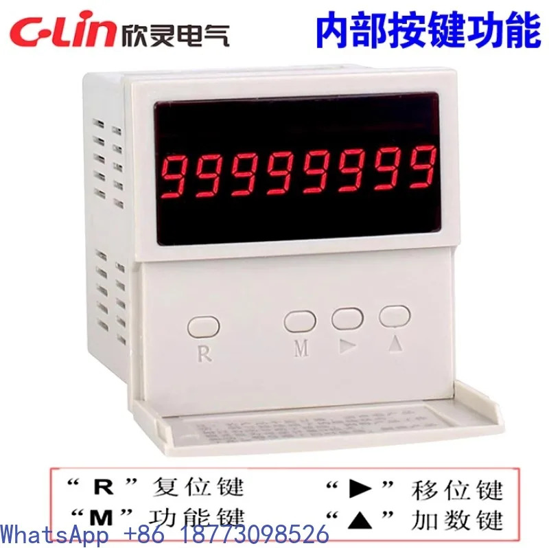 양방향 카운터 미터 HHM3-H AC220 380 DC24V N/C/F/R/X/T 다표준