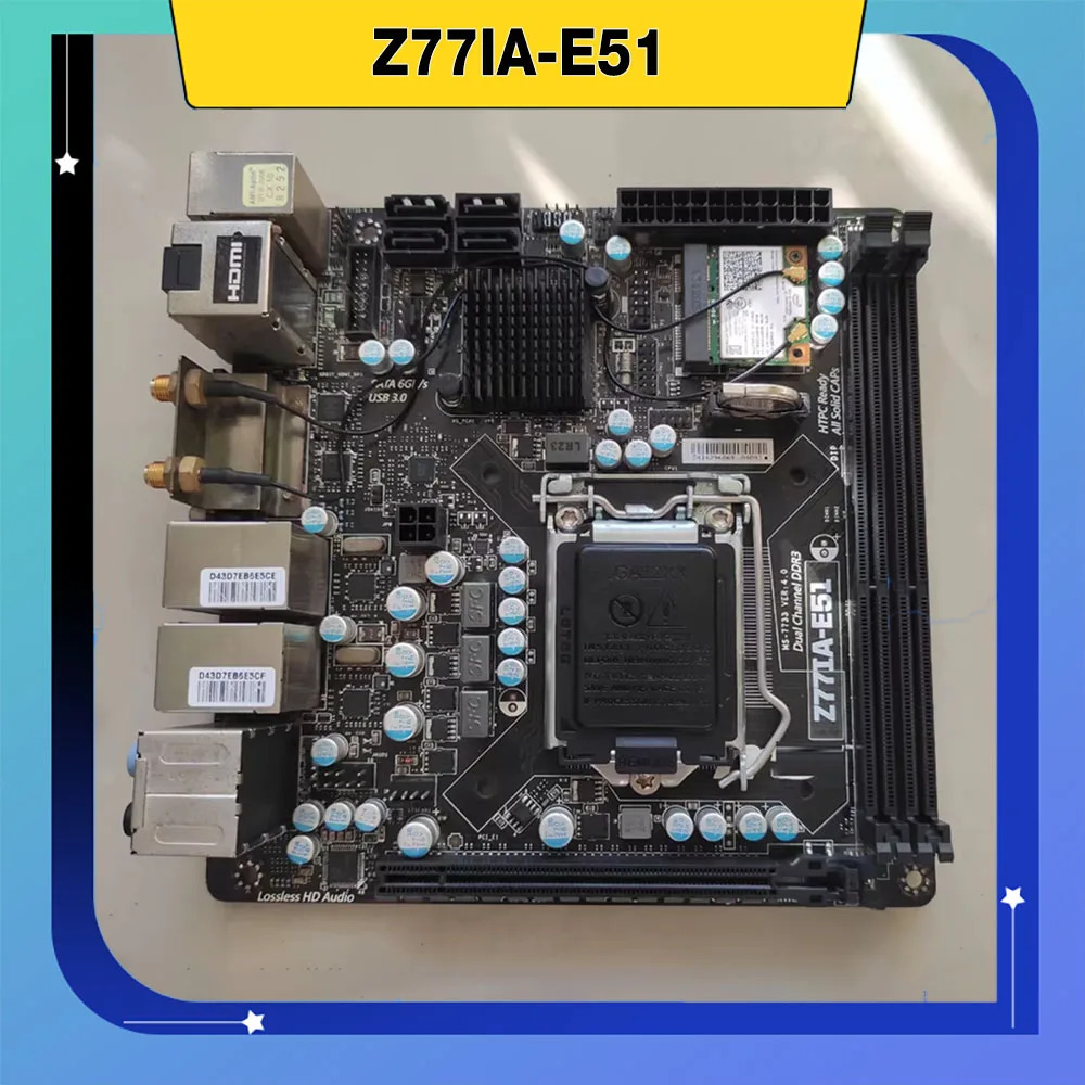 Z77IA-E51 미니 마더보드 LGA1155