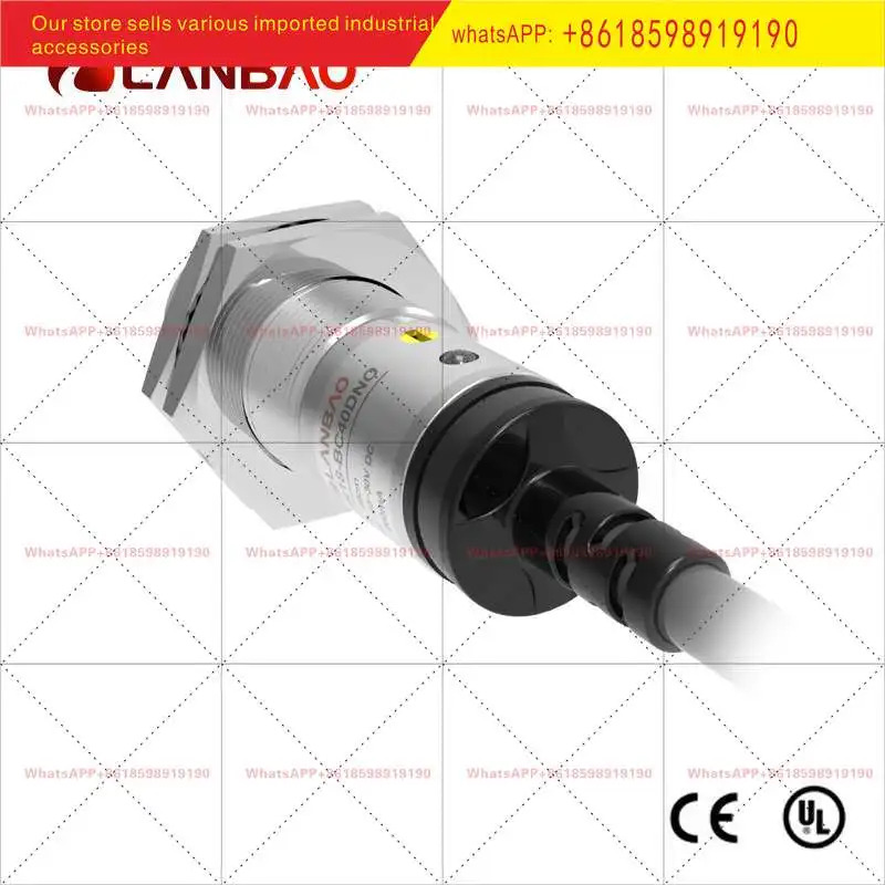 PR18 BC10DNO 확산 반사 센서 NPN 상시 개방형 10cm M18 금속 광전스위치