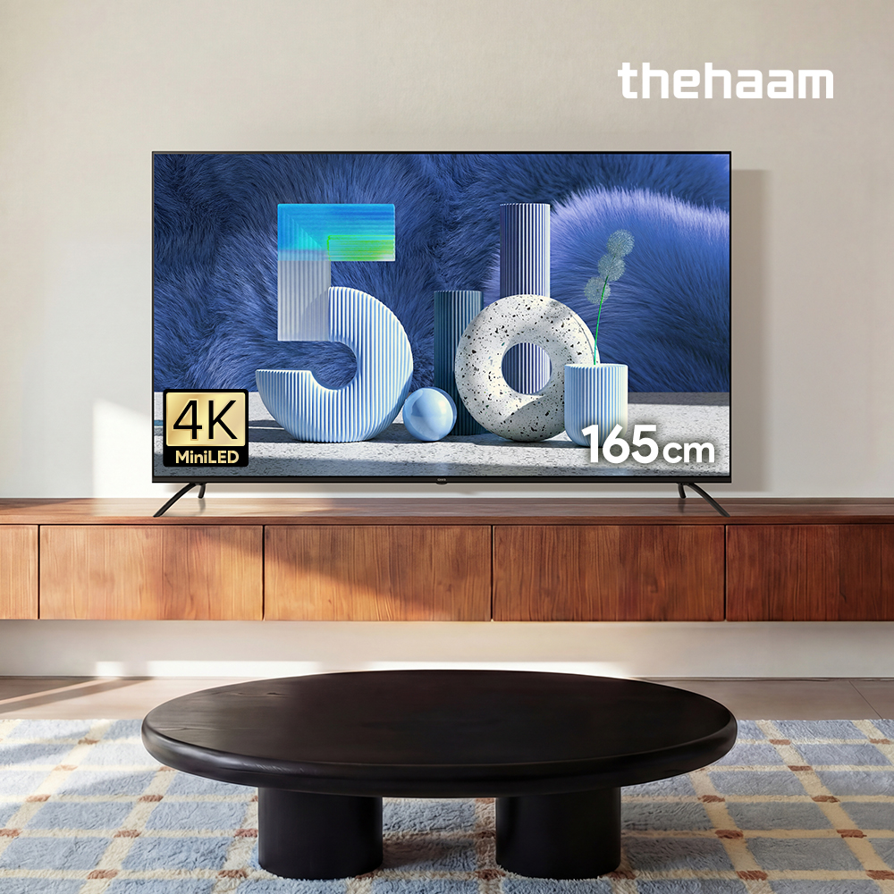 구글5.0 165cm(65인치), QD-MINILED 120Hz, 더함 CHiQ 고객직접설치 제품 이미지
