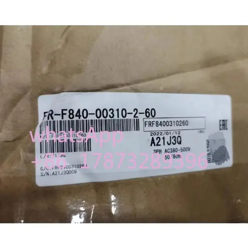 새 형 인버터 FR-F840-00310-2-60 FR F840 00310 2 60 시리즈