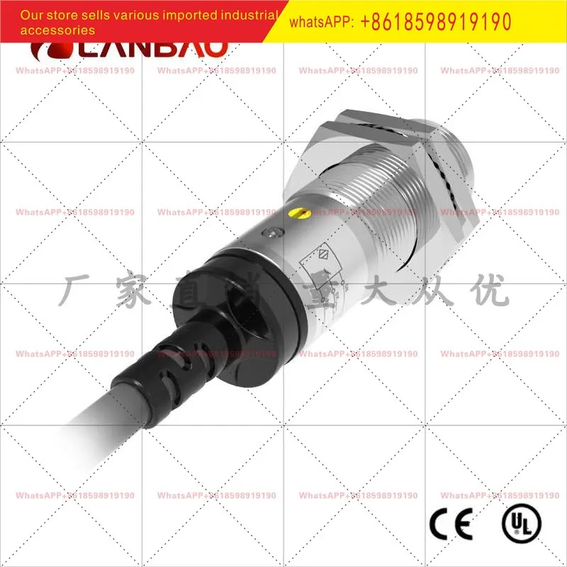 PR18 BC10DNO 확산 반사 센서 NPN 상시 개방형 10cm M18 금속 광전스위치