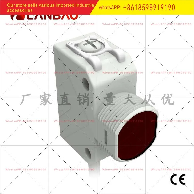 PSR BC30DPBR 확산 반사 광전센서 30cm 적색광 복합 장착 2m 리드