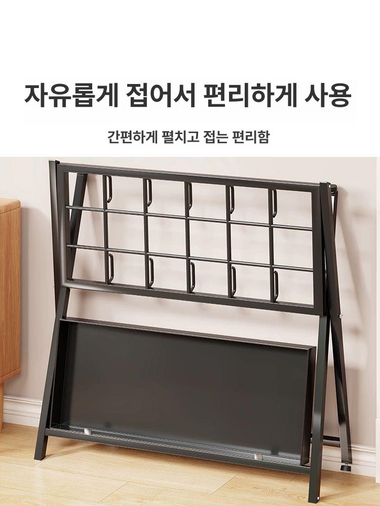 카페 거치대 업소용 대용량 모던 우산꽂이 깔끔 블랙 - 상세 이미지 3