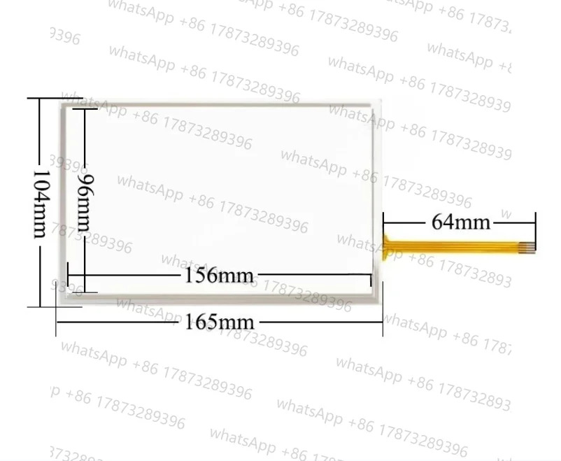 ABB CP405 A1 1SAP500405R0001 터치 스크린 패널 유리 디지타이저 터치스크린 패널용